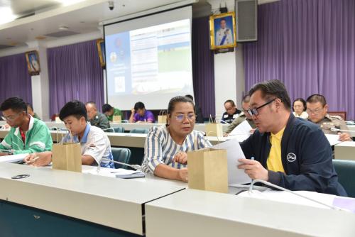 ประชุมคณะกรรมการจัดการแข่งขันกีฬาแห่งชาติ ครั้งที่ 49 รอบคัดเลือกตัวแทนภาค 3 “แก้วมุกดาเกมส์”