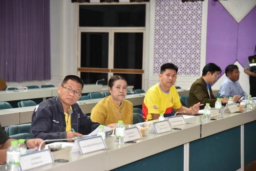 ประชุมคณะกรรมการและคณะทำงานในการขับเคลื่อนกิจกรรม โครงการเดิน วิ่ง ปั่น ป้องกันอัมพาต ครั้งที่ 10 เฉลิมพระเกียรติพระบาทสมเด็จพระเจ้าอยู่หัว
